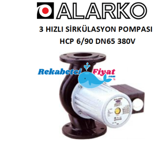 ALARKO HCP 6/90 DN65 PN10 380V Üç Hızlı Flanşlı Sirkülasyon Pompası