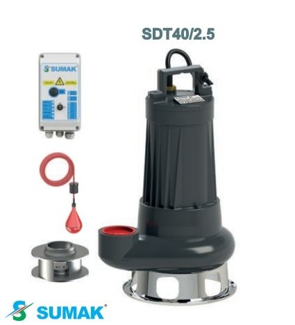 Sumak SDT30/2.5 3Hp 380V Foseptik Dalgıç Pompa