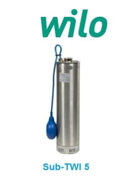 Wilo Sub-TWI 5 309 FS  2Hp 220V  5'' Paslanmaz Çelik Keson Kuyu Dalgıç Pompa (Derin Kuyu Dalgıç Pompa)