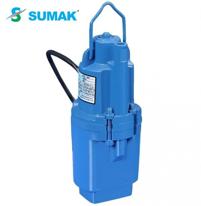 Sumak SD1  10 m. Kablolu 250W 220V Elektromanyetik Dalgıç Pompa (Titreşimli)