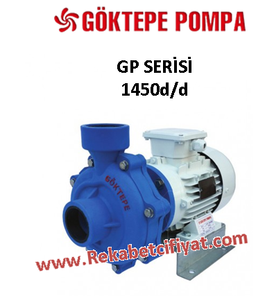 GÖKTEPE GP 200 0,5hp 1450d/d Polipropilen Gövdeli Santrifüj Pompa