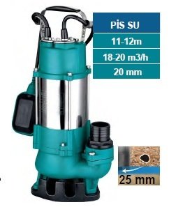 Momentum PSP18-16/1.1 1.5HP-220V Pis Su Drenaj Dalgıç Pompa