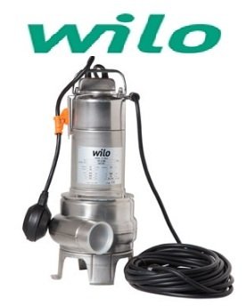 Wilo TP-U 8M    0,75Hp 220V Komple Paslanmaz Çelik Kirli Su ve Foseptik Dalgıç Pompa