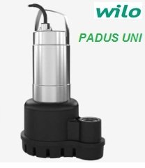 Wilo PADUS UNİ M05/M11 523/VA 220V 1.5 HP Az Kirli Su Dalgıç Pompa