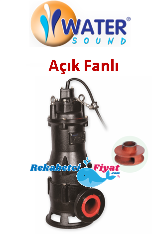 WATER SOUND 50B27.5 10hp 2'' Çıkışlı Döküm Gövdeli Pis Su Dalgıç Pompa