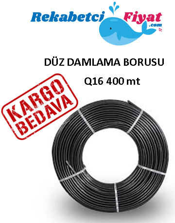 Q16mm Düz Damlama Borusu (400mt)