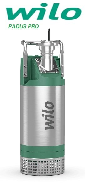 WİLO Padus PRO M08/T039-540 380V 5.3 Hp Ağır Hizmet Tipi Kirli Su Drenaj Pompa