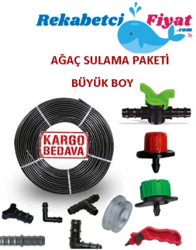 Damlama Sulama Paketi Büyük Boy (Düz boru)