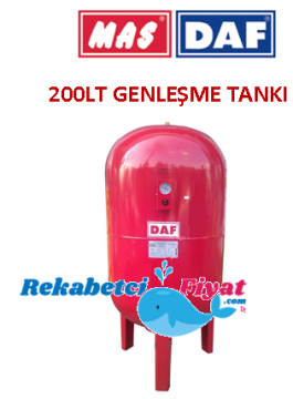 DAF TM-200 200LT 10Bar Dik Ayaklı Genleşme Tankı