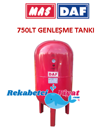 DAF TM-750 750LT 10Bar Dik Ayaklı Genleşme Tankı