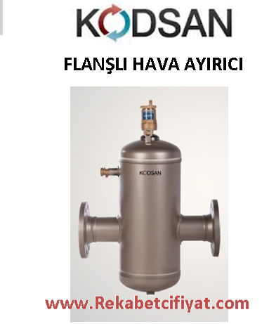 KODSAN KHA-F DN80 (3'') Flanşlı Hava Ayırıcı