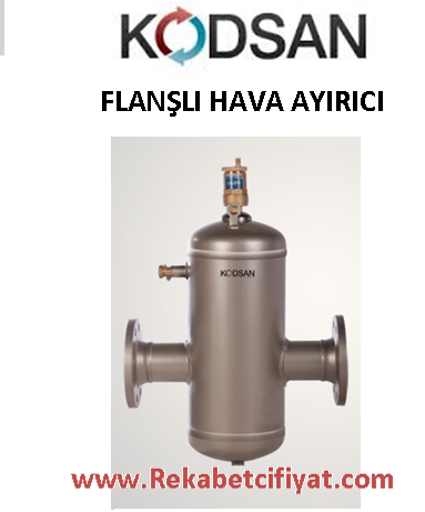 KODSAN KHA-F DN100 (4\'\') Flanşlı Hava Ayırıcı