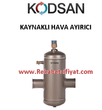 KODSAN KHA-K DN50 (2\'\') Kaynaklı Hava Ayırıcı