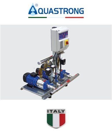 Aquastrong DC3 XHC 8-40 3x3Hp 380V Üç Pompalı Yatay Hidrofor