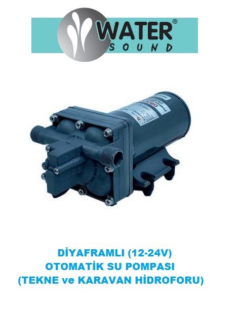 WATER SOUND FL44 100W 24V Diyaframlı Tekne ve Karavan Hidroforu