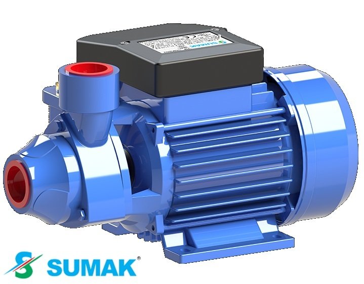 Sumak SM10-S   1Hp 220V  Sıcak Su Preferikal Santrifüj Pompa