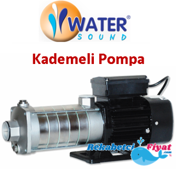 WATER SOUND CMH4-60 (316) 1.5HP 220V Kademeli Paslanmaz Santrifüj Pompa