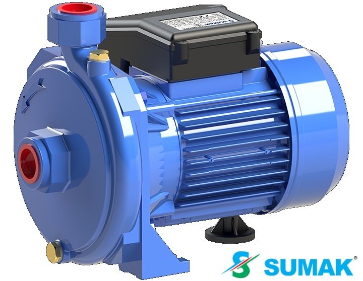 Sumak SM100-S 1Hp 220V Sıcak Su Santrifüj Pompa