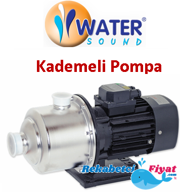 WATER SOUND CM 4-60 (304) 1.5HP 220V Kademeli Paslanmaz Santrifüj Pompa