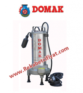 DOMAK AST1025 B5 4HP 380V Bıçaklı (panolu) Atık Su Dalgıç Elektropomp