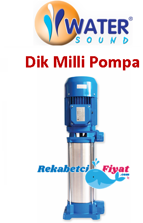 WATER SOUND YMPV6-80 2HP 380V Sessiz Krom Dik Milli Çok Kademeli Pompalar
