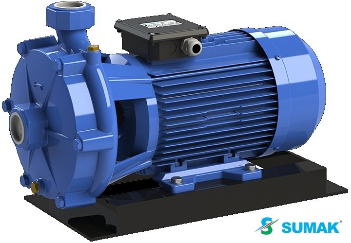 Sumak SMKT750-S   7.5Hp 380V  Çift Kademeli Sıcak Su Santrifüj Pompa