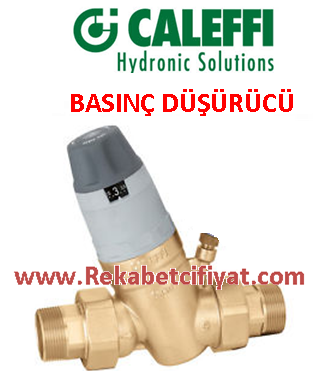 CALEFFI 1''  Manometre Bağlanabilen Ön Ayarlanabilir Basınç Düşürücü Vanalar