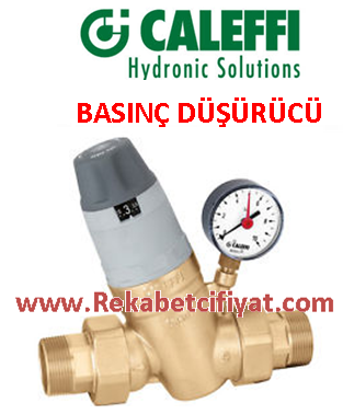 CALEFFI 3/4'' Manometreli Ön Ayarlanabilir Basınç Düşürücü Vanalar