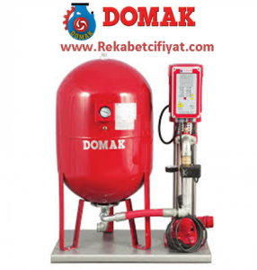 Domak 1212-4 3hp 380V 150LT Tanklı + Tek Pompalı+ Pano Paket Hidrofor