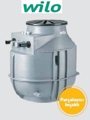 Wilo WS50 D/Rexa UNI V06/15 2X2Hp 380V Çift Pompalı Parçalayıcı Bıçaklı Pompa İstasyonu