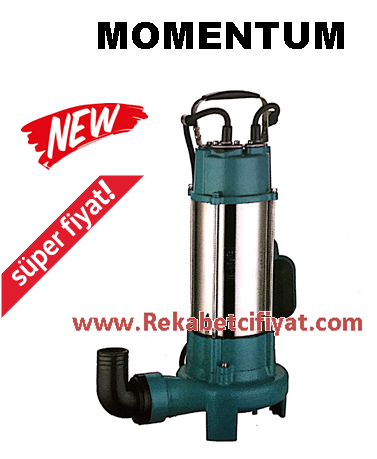 MOMENTUM PSP 18-12/1.3 1.8HP 220V Parçalayıcı Bıçaklı Foseptik Dalgıç Pompa