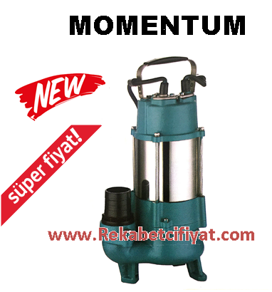 MOMENTUM PSP 9-7.5/0.25 0,35HP 220V Açık Fanlı Pis Su Foseptik Dalgıç Pompa