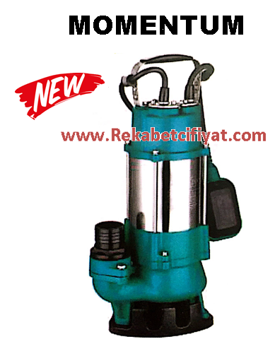 MOMENTUM PSP18-12/0.75 1HP 220V Açık Fanlı Pis Su Foseptik Dalgıç Pompa