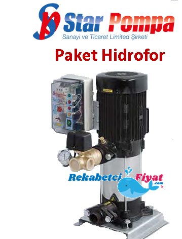 STAR POMPA 1XSD 100/5 T 5.5HP 380V Tek Pompalı Paket Hidrofor