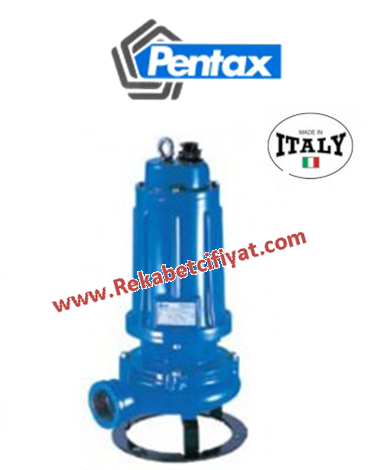 Pentax DTR 150 1,5HP 220V Parçalayıcı Bıçaklı Atık Su Pompası