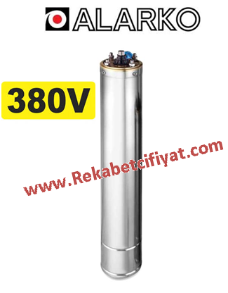 ALARKO 4SD 1100 T 1.5HP 380V 4\'\' Derin Kuyu Dalgıç Motor