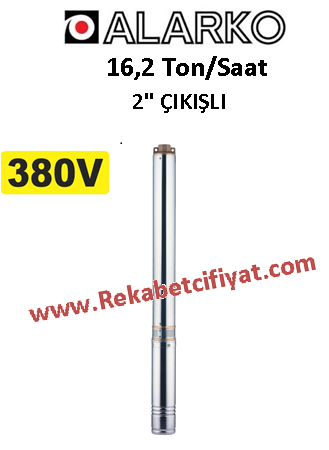 ALARKO 4SDM 12/8 2HP 220V 2 \'\' ÇIKIŞLI DALGIÇ POMPA