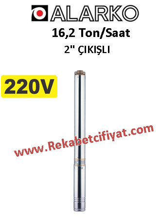 ALARKO 4SDM12/12 3HP 220V 2 \'\' ÇIKIŞLI DALGIÇ POMPA