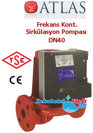 ATLAS VFPump DN40 Frekans Kont.Sirkülasyon Pompası