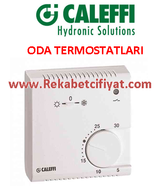 CALEFFİ 220V Uyarı lambalı ve YAZ – KIŞ Geçişli Elektronik Oda Termostatı.