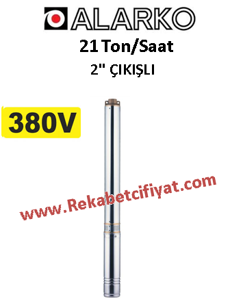 ALARKO 4SD16/20 7,5HP 380V 2 \'\' ÇIKIŞLI DALGIÇ POMPA
