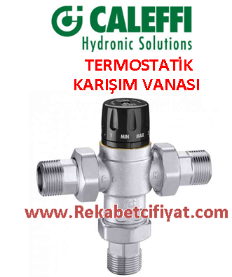 CALEFFİ 1'' Termostatik Karışım Vanası