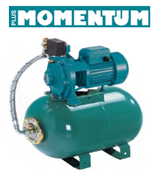 Momentum 2PCM160-50A 2Hp 220v Çift Kademeli 80lt Tanklı Paket Hidrofor