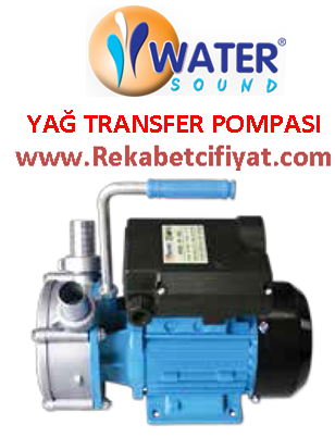 WATER BEM-20 0,6HP 220V 2900d/d Kendinden Emişli İki Yönlü Yağ Transfer Pompası