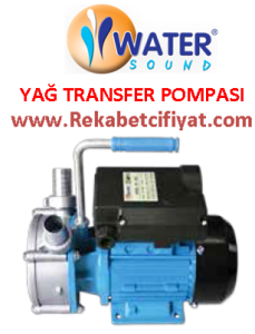 WATER BEM-20 0,6HP 220V 2900d/d Kendinden Emişli İki Yönlü Yağ Transfer Pompası