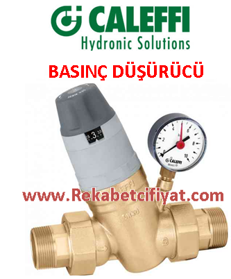 CALEFFI 1 1/2'' Manometreli Ön Ayarlanabilir Basınç Düşürücü Vanalar