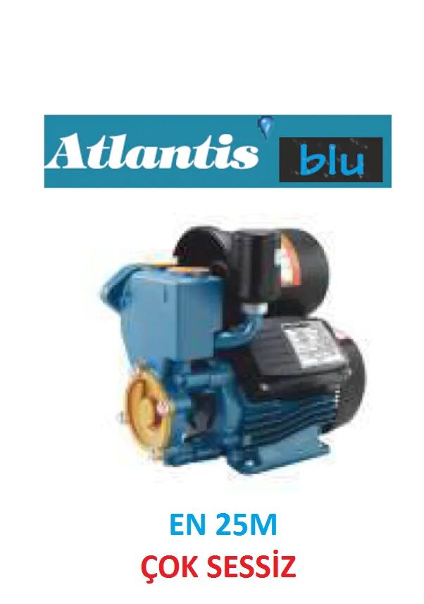 Atlantis Blu  EN 25M       0.45 Hp  220V  Güneş Enerjisi Basınç Arttırıcı Otomatik Paket Hidrofor