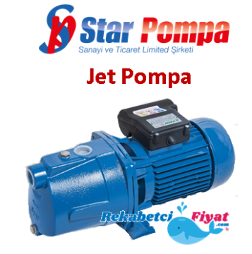 STAR POMPA KOMM SPJ 15 T 1.5HP 380V Döküm Gövdeli Jet Pompa