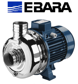 Ebara DWO 150 M 1.5hp 220v Açık Fanlı Tek Kademeli Paslanmaz Santrifüj Pompa