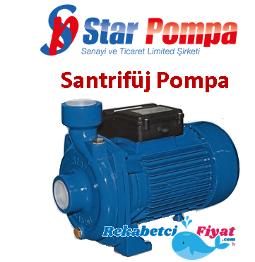 STAR POMPA SPS 100 A T 1HP 380V 1 1/2\'\' Çıkışlı Santrifüj Pompa